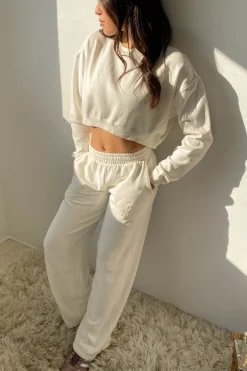 Basic Crop Sweatshirt