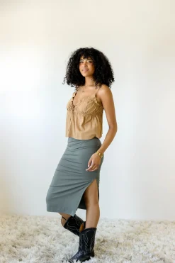 Basic Midi Skirt