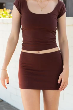 Basic Mini Skirt