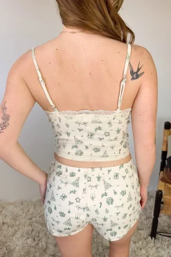 Christmas Cami Pajama Top