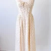 Floral Corset Maxi Dress