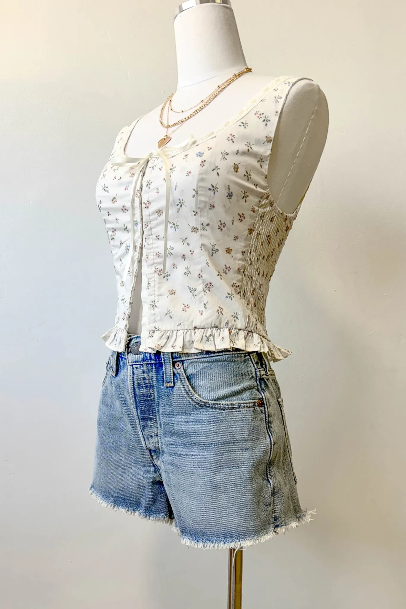 Floral Corset Top