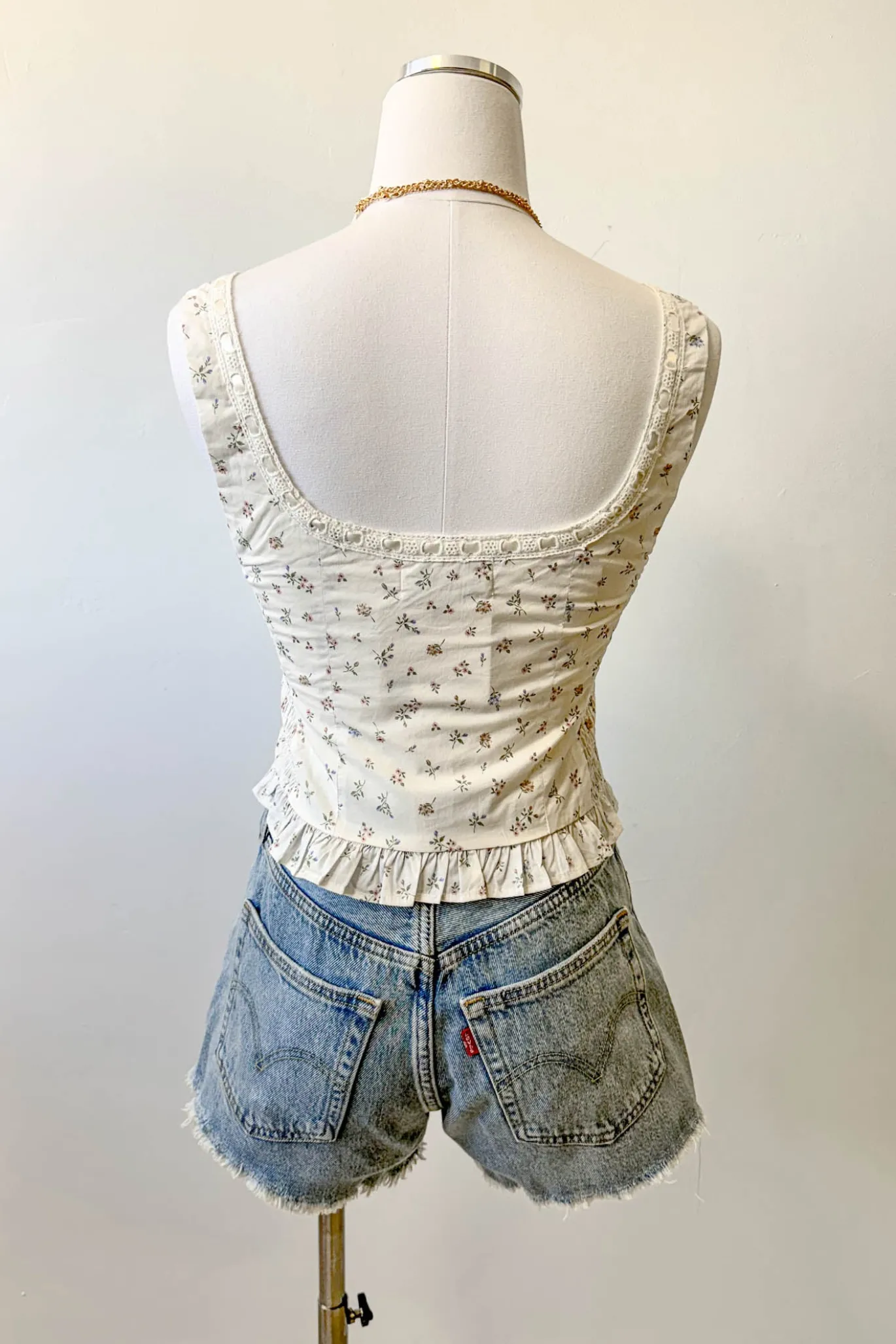 Floral Corset Top
