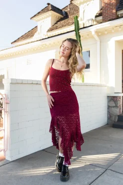 Lace Boho Skirt