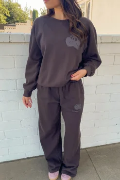Locket Puff Print Graphic Sweatpant