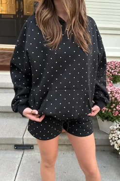 Swiss Dot Hoodie